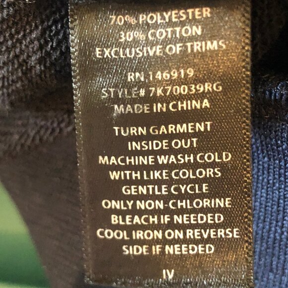 Cynthia Rowley embroidered zip-up hoodie sz XL - Picture 14 of 15